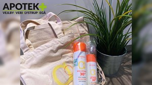 Spar på solcremen og vind en sommerpakke hos Vejlby Apotek