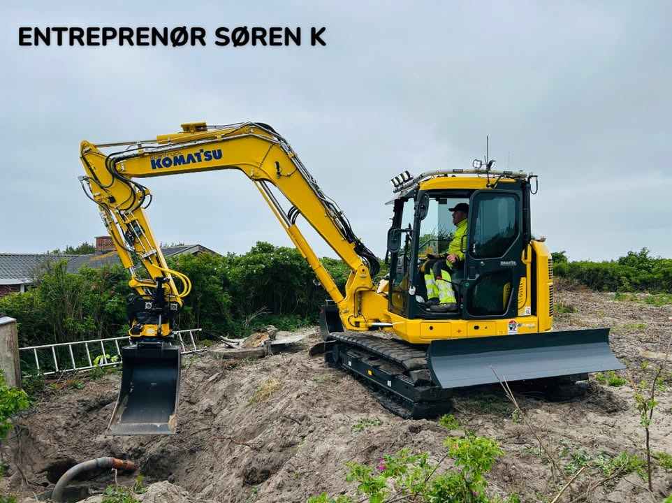 Scantruck A/S leverer avancerede Komatsu-maskiner til flere entreprenører