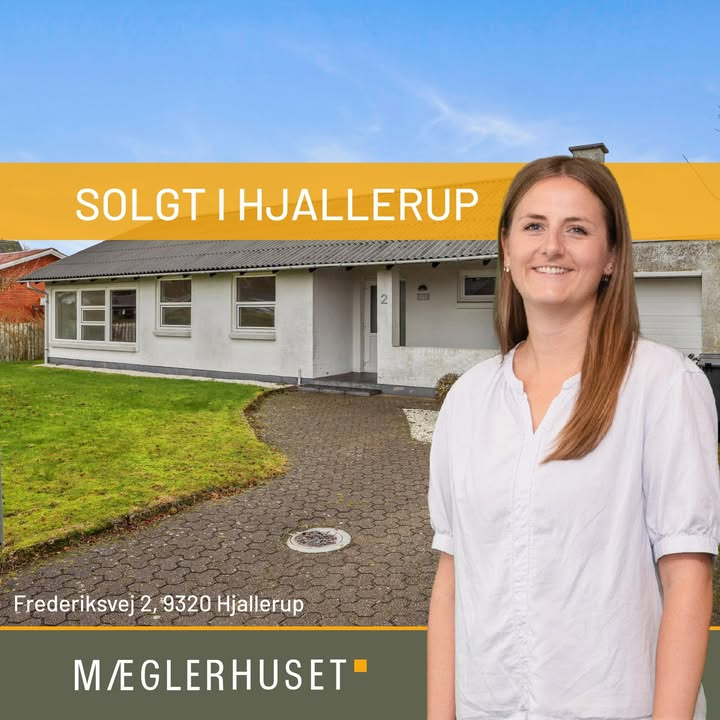 Mæglerhuset har solgt bolig på Frederiksvej 2 i Hjallerup
