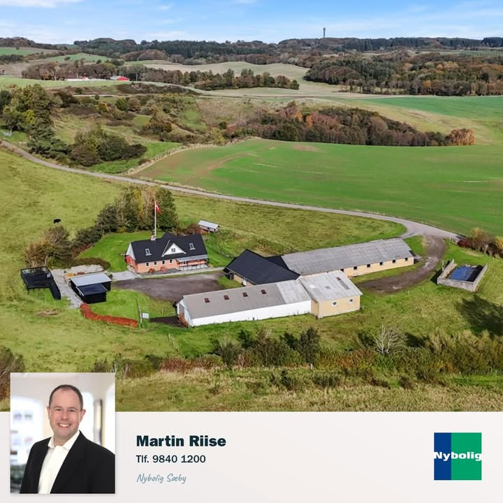 Nybolig Sæby A/S præsenterer: Landbrugsejendom nær Gærum med unikke muligheder og bytteoption