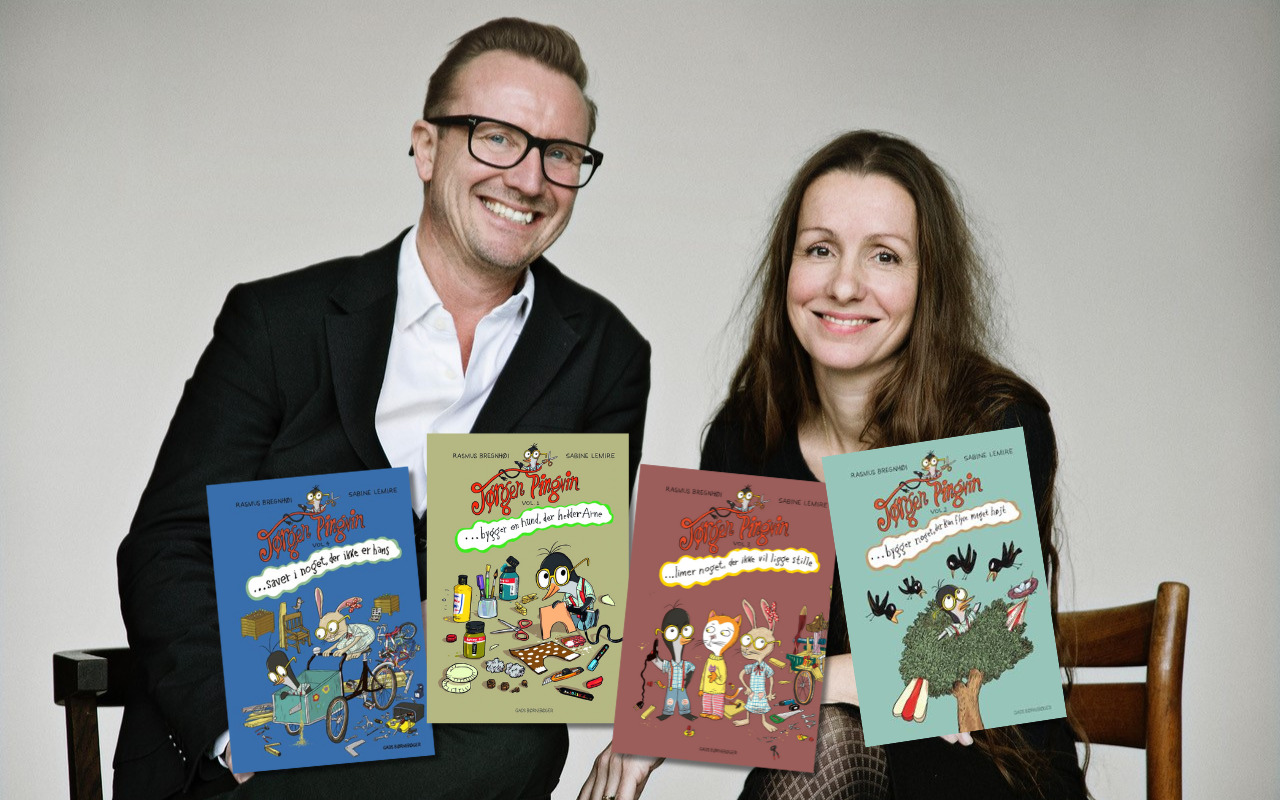 Kreativ formiddag med Jørgen Pingvin på Maltfabrikken