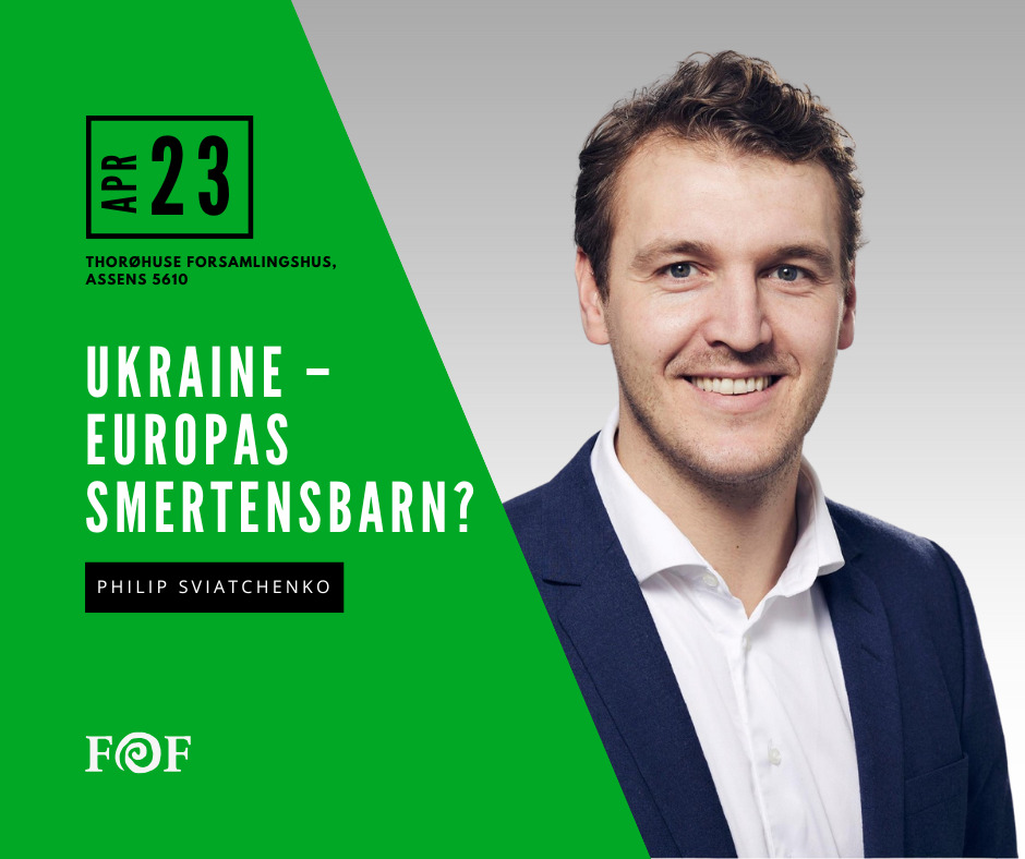 Foredrag om krigen i Ukraine med Philip Sviatchenko