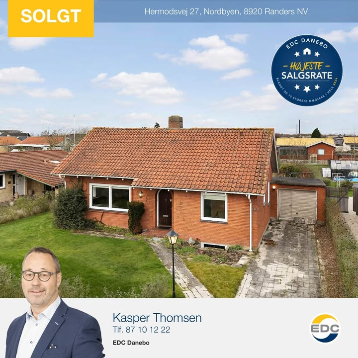 EDC DANEBO sælger villa i Randers NV