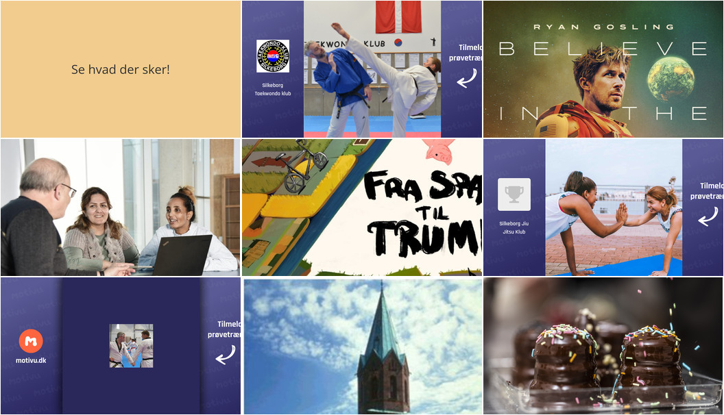 Oplevelser i Silkeborg: Kampsport, Film og Flødebollekreationer venter i næste uge