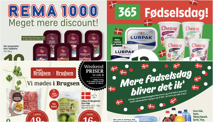 Gode priser på Lurpak smør til 12 kr. og Clara Friis pærer til 16 kr. - Se de lokale dagligvaretilbud