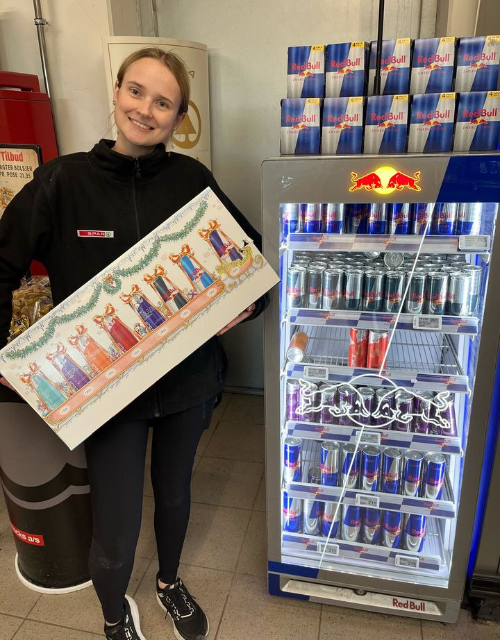 Spar Fårup lancerer begrænset antal Red Bull-julekalendere til afhentning