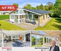 WESTERGAARD BOLIG annoncerer prisnedsættelse på villa i Mariager med fjordkig