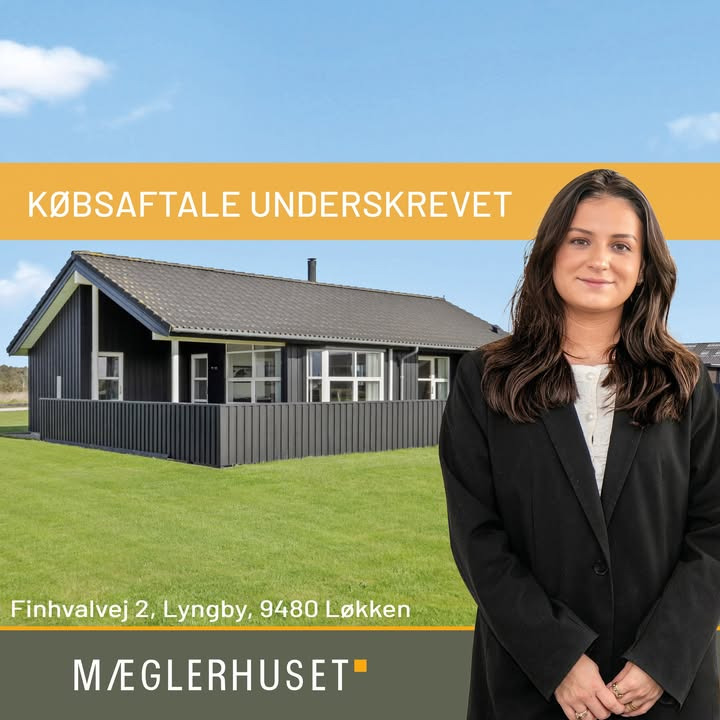 Mæglerhuset Vestkysten I/S sikrer købsaftale for sommerhus i Lyngby ved Løkken