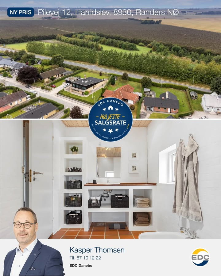 Ny pris på indflytningsklar villa i Harridslev fra EDC DANEBO