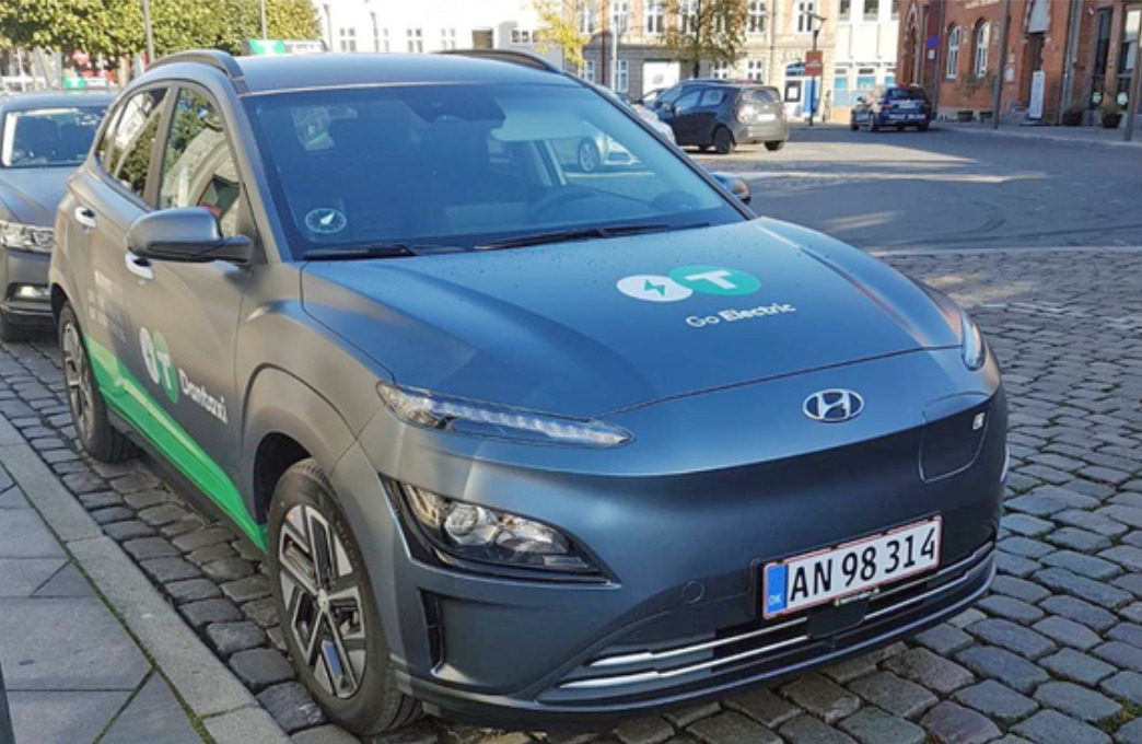 Vejles første el-taxi er på gaden