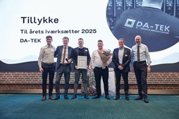 DA-TEK ApS vinder iværksætterpris 2025 for innovative bæredygtige el-løsninger i Vejle