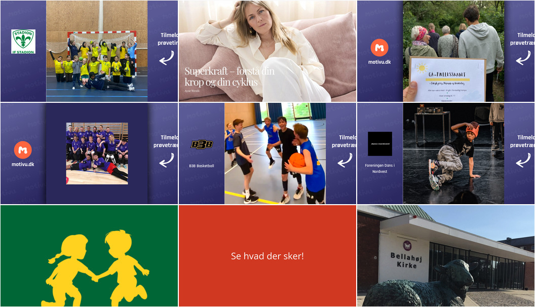 Oplev ungdomsaktiviteter, foredrag og motion i Brønshøj i den kommende uge