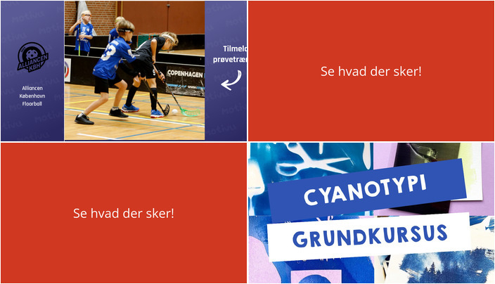 Oplev Vanløse denne weekend: Floorball for unge og Cyanotypi-kursus