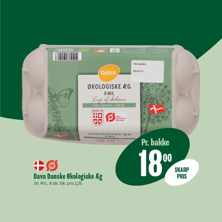 Mangler du æg til alle dine måltider? Besøg Min Købmand, Nim, for gode tilbud
