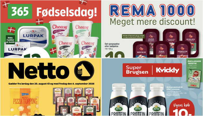 Få Lurpak smør til kun 12 kr. og Magnum is til 19,99 kr. hos dine lokale butikker