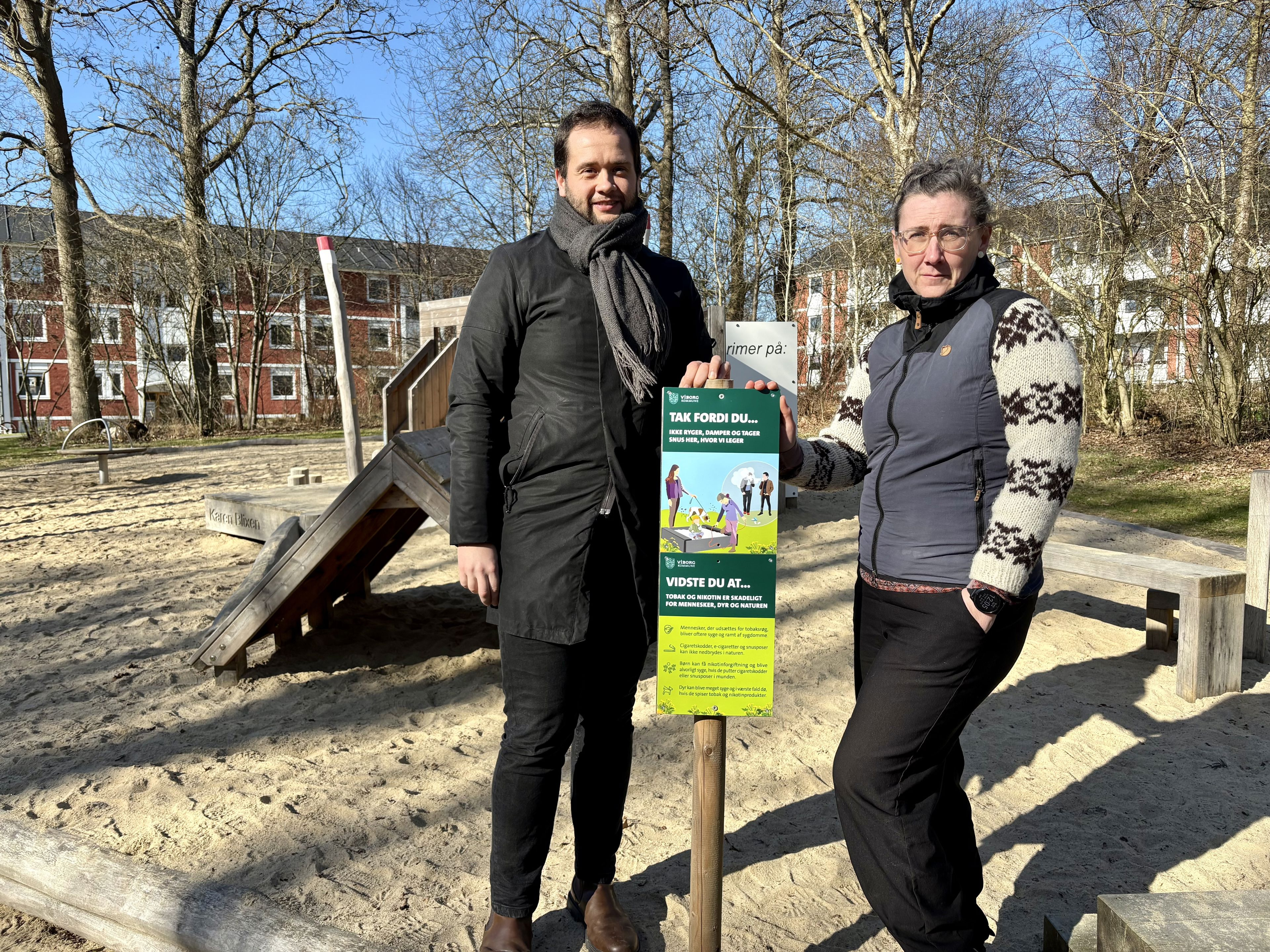 Viborg Kommune indfører røg- og nikotinfrie legepladser for at beskytte børn og unge