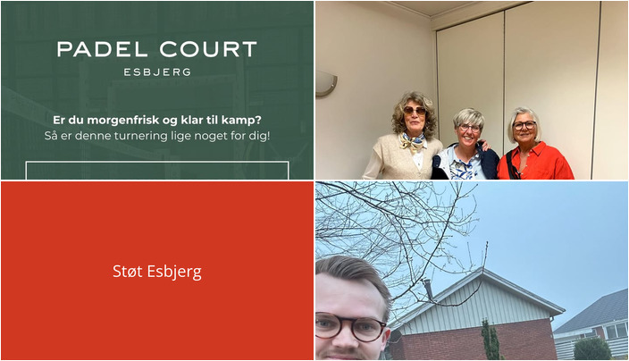 Nyt fra Padel Court Esbjerg, ROSENGREEN og RealMæglerne Esbjerg og Bramming
