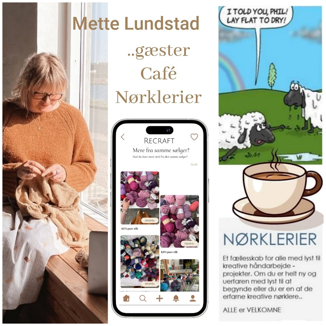 Mette Lundstad gæster Café Nørklerier