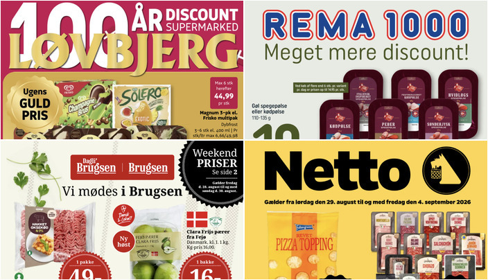 Få Lurpak smør til kun 12 kr. og Breezer for 10 kr. - se de mange lokale tilbud