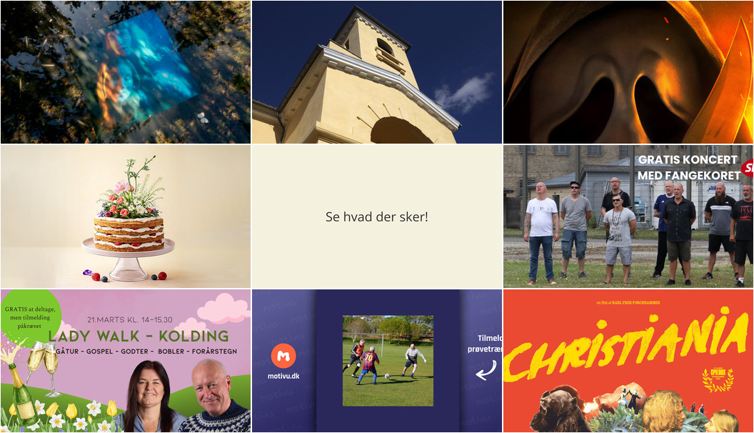 Oplev Kolding: Koncerter, kreative aktiviteter og spændende film