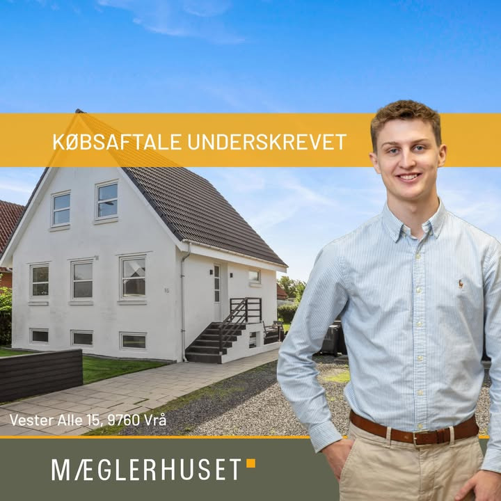 Mæglerhuset Brønderslev underskriver købsaftale i Vrå