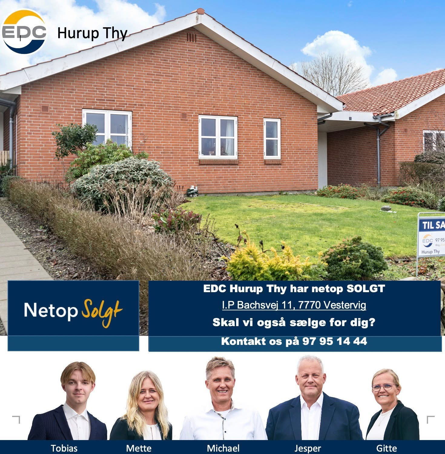 EDC Hurup Thy fejrer salget og tilbyder gratis salgstjek