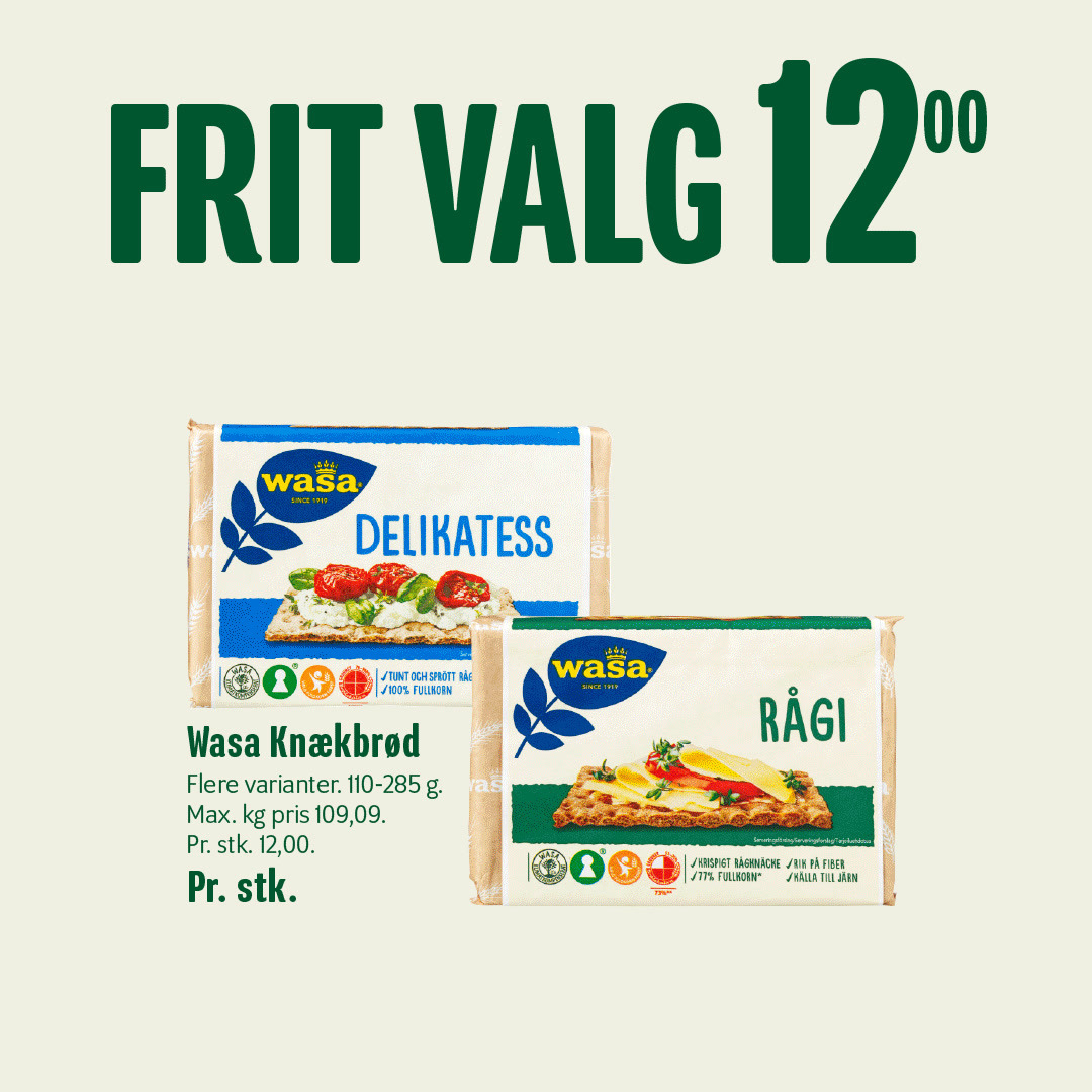 Min Købmand, Nim: fyld kurven med morgenmad og frokost til kun 12 kr