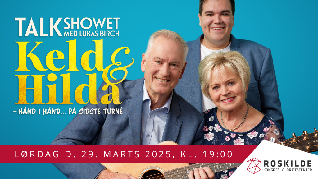 Keld og Hilda siger farvel med "Hånd i hånd" talkshow i Roskilde