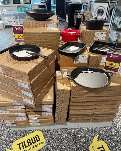 Skousen Lemvig tilbyder 50% rabat på paleo i støbejern