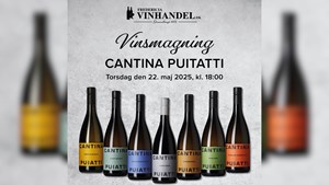 Ekslusiv vinsmagning d. 22. maj hos Fredericia Vinhandel