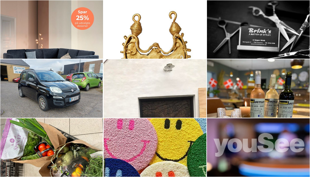 Nyt fra MIN KØBMAND I ASP, NordVestBO, Møblér med Kumo Holstebro og 6 andre