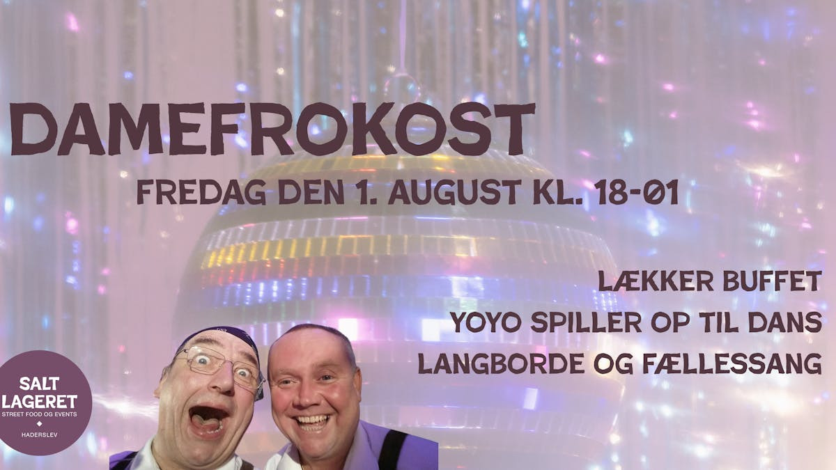 Damefrokost på Saltlageret: En aften fyldt med musik, mad og fællesskab