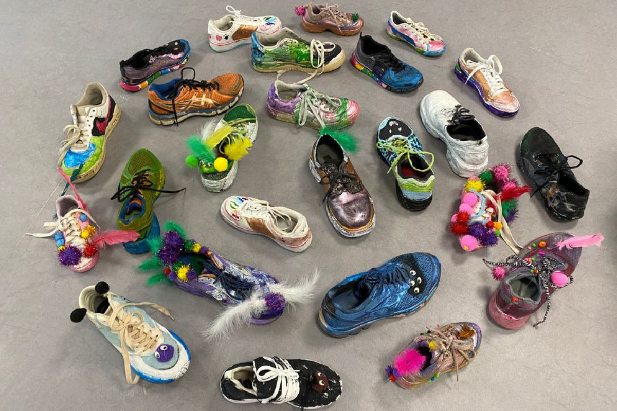 Velkommen til årets børnekunstudstilling i Gudenåhuset, Bjerringbro Bibliotek