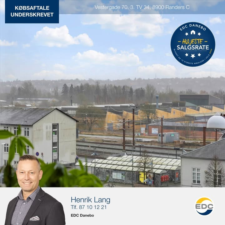 EDC DANEBO underskriver købsaftale for bolig i Randers C