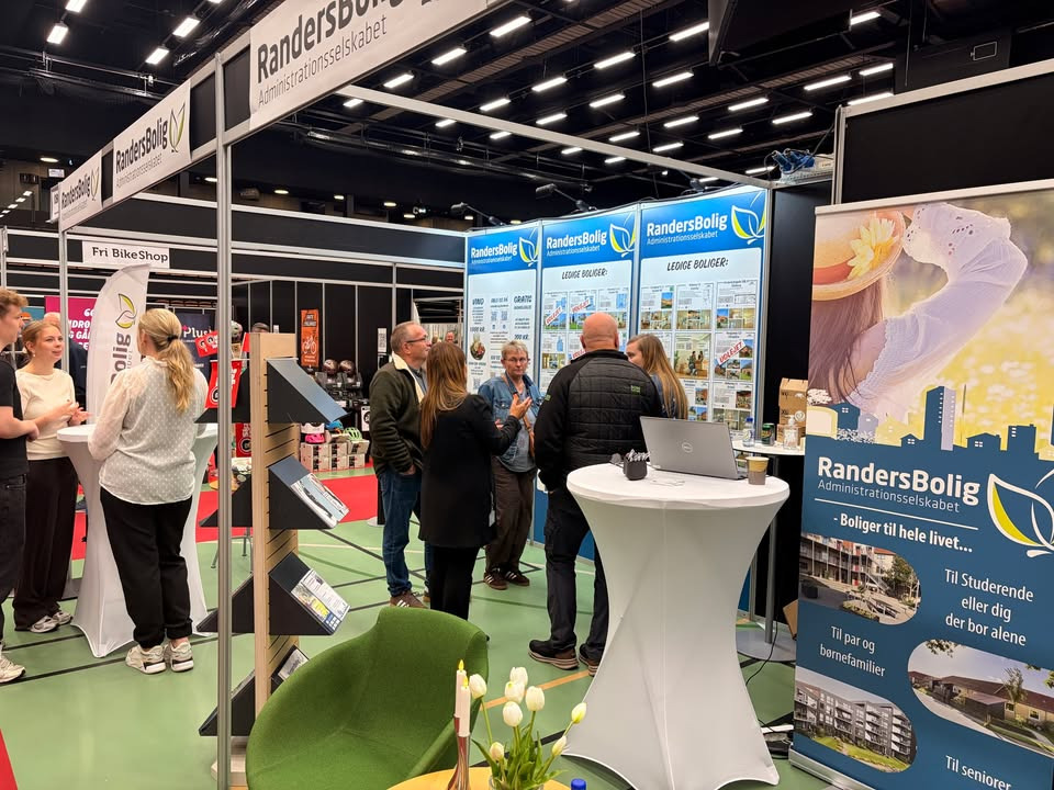 RandersBolig takker for en god weekend på Bolig- og Livsstilsmessen 2026