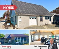 Westergaard Bolig præsenterer nyhed: Godt værksted i Sdr. Saltum til salg