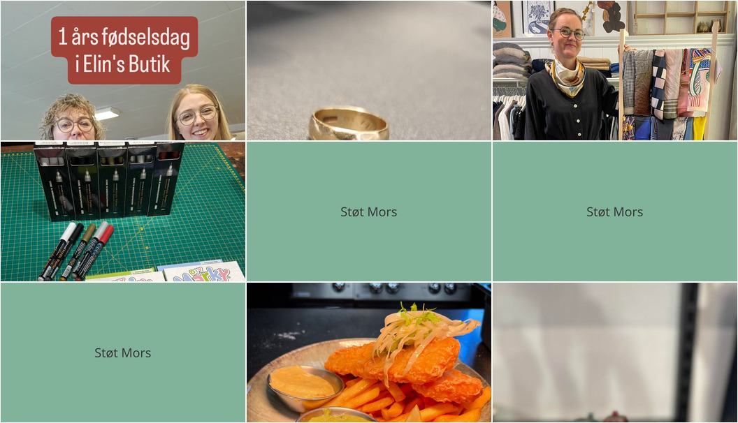 Nyt fra ELINS BUTIK, Art´n´Craft, GARDEROBEN og 3 andre