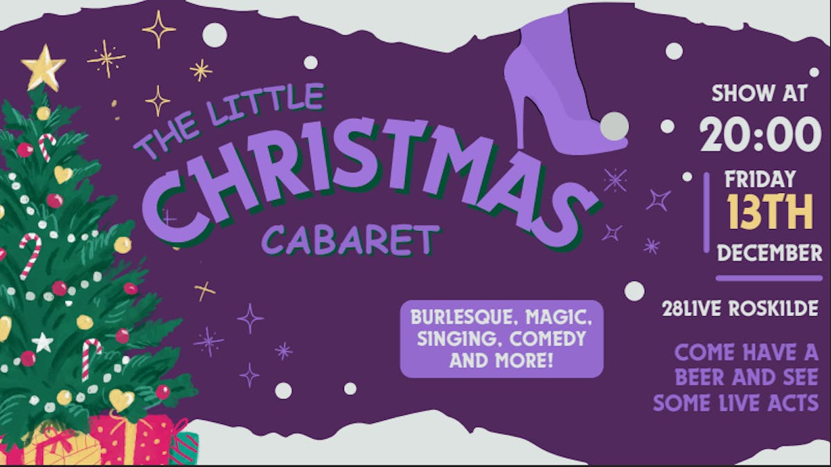 Julestemning og underholdning på 28 Live Bar i Roskilde