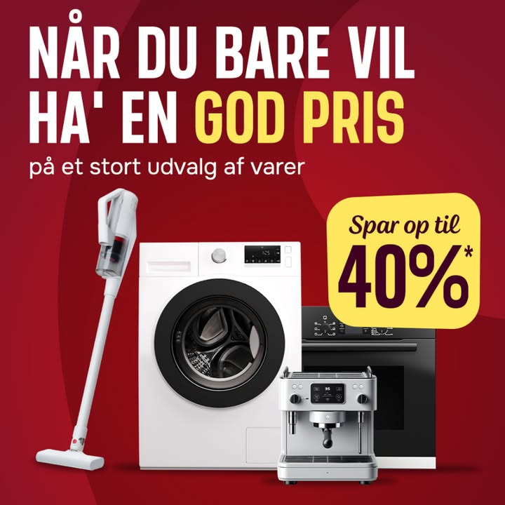 Skousen Thisted tilbyder gode priser på hvidevarer til hjemmet