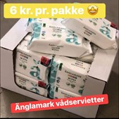 SuperBrugsen Dronninglund tilbyder bestil & hent på Änglamark vådservietter
