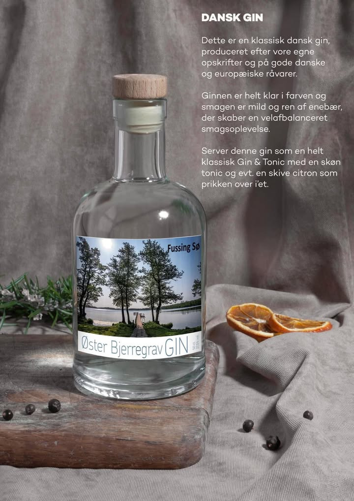 Min Købmand Øster Bjerregrav lancerer lokal gin til særpris
