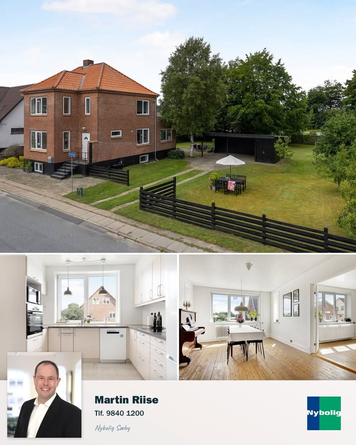 Nybolig Sæby A/S præsenterer rummelig bolig i Østervrå med hyggeligt gårdmiljø