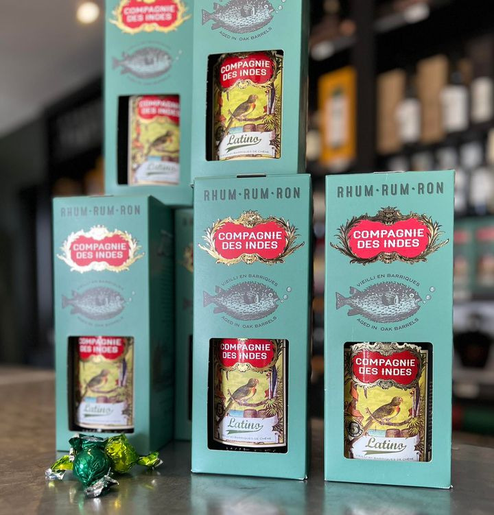 Oprydningssalg: Compagnie Des Indes Latino blend 5 år til nedsat pris på Horsens' rombutik