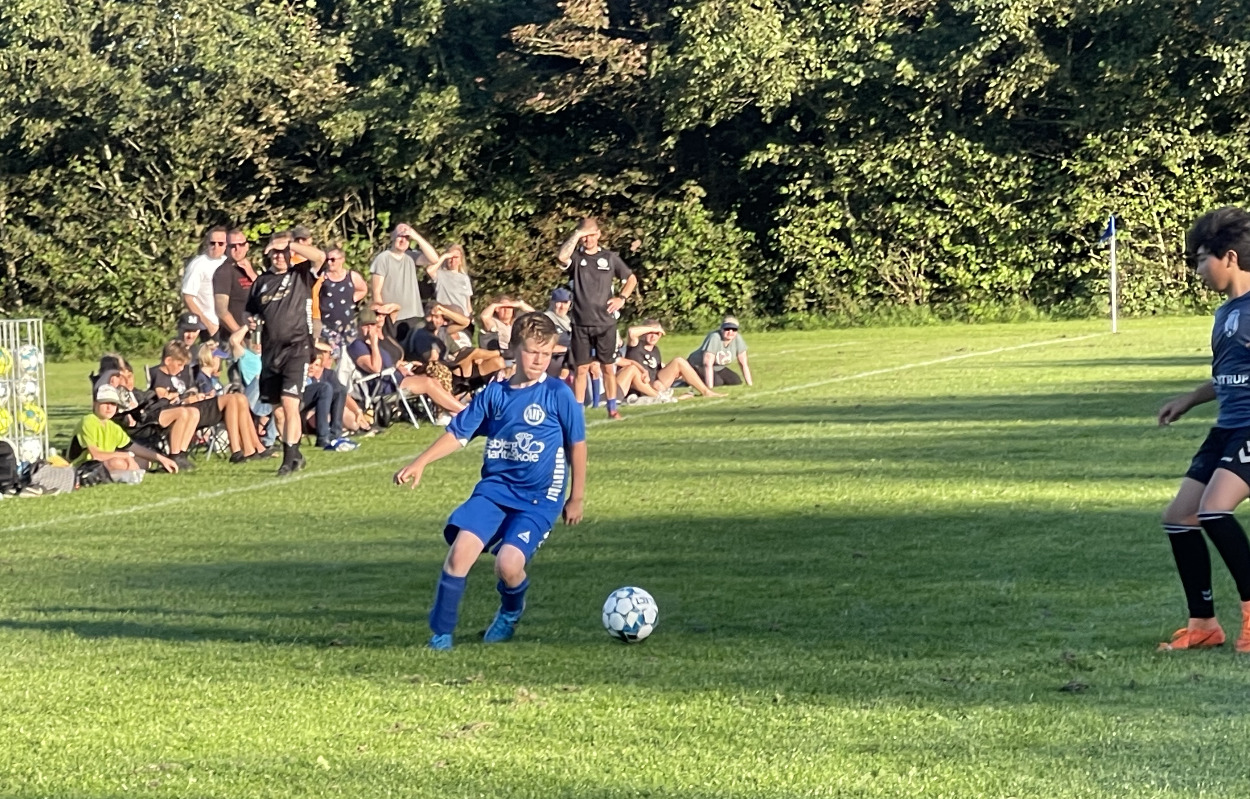 Sejren blev kriget hjem af de unge Andrup-drenge: “Flot af drengene”