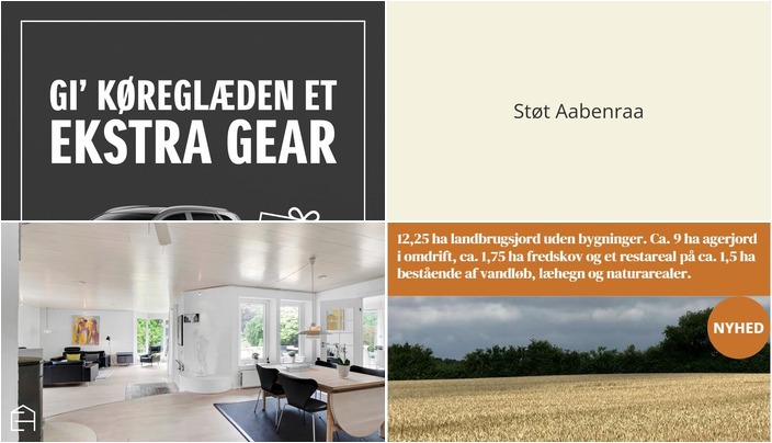 Nyt fra EJENHOLM BOLIG & ERHVERV, EJENHOLM BOLIG & ERHVERV og LANDBOGRUPPEN SØNDERJYSK