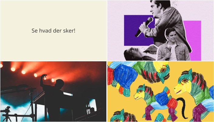 Oplev Hvidovre denne weekend: Stand-up, musik og kreativitet