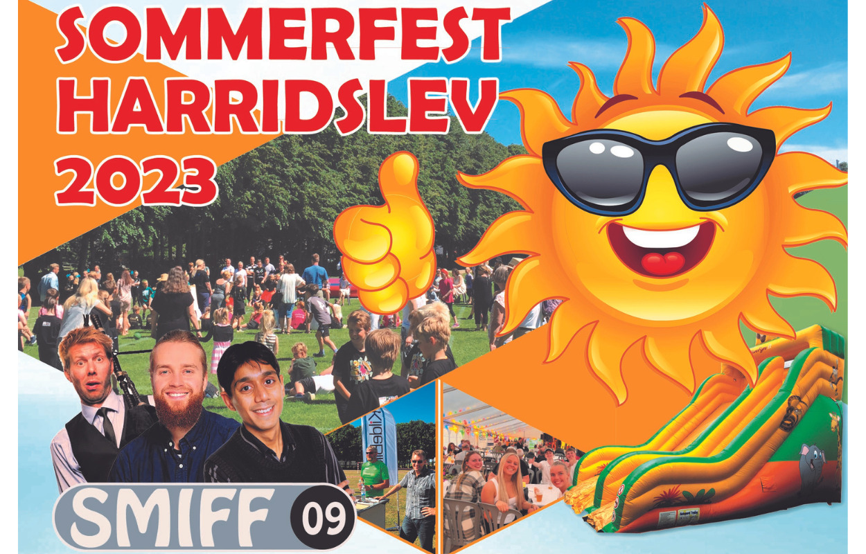 Tid til Sommerfest Harridslev 2023: Tre dage med sport, fest og masser af solskin