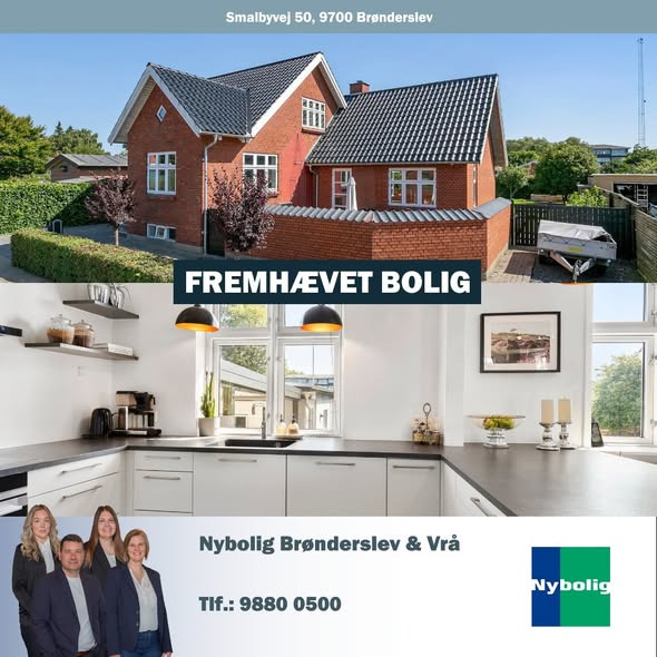 Din drømmevilla i Brønderslev er nu til salg hos Nybolig Brønderslev & Vrå