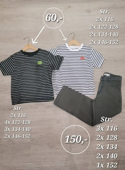 Børneshoppen Brønderslev tilbyder 50% på kids drenge i størrelse 116-152