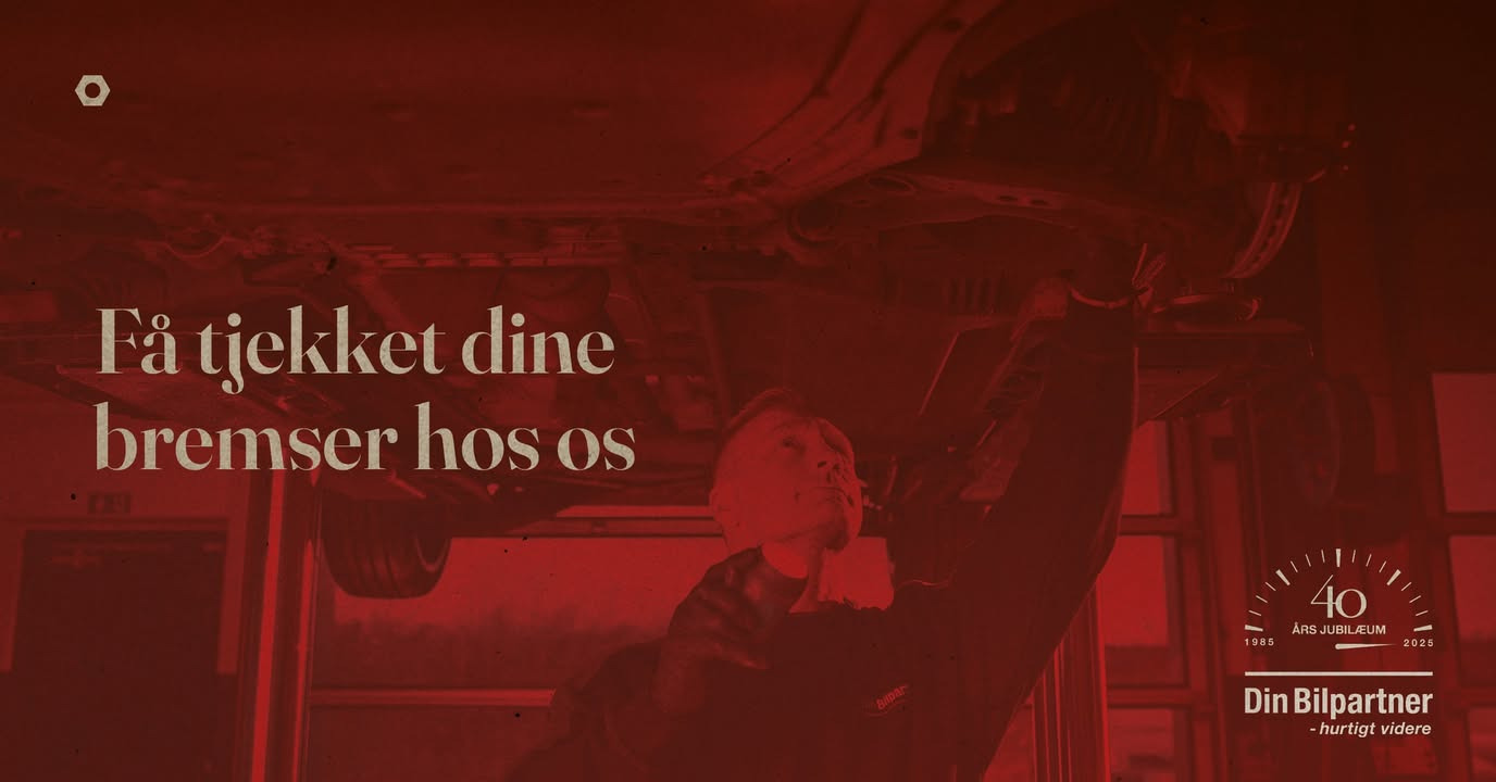 MEJDAL AUTO opfordrer til at booke bremseeftersyn for øget sikkerhed 